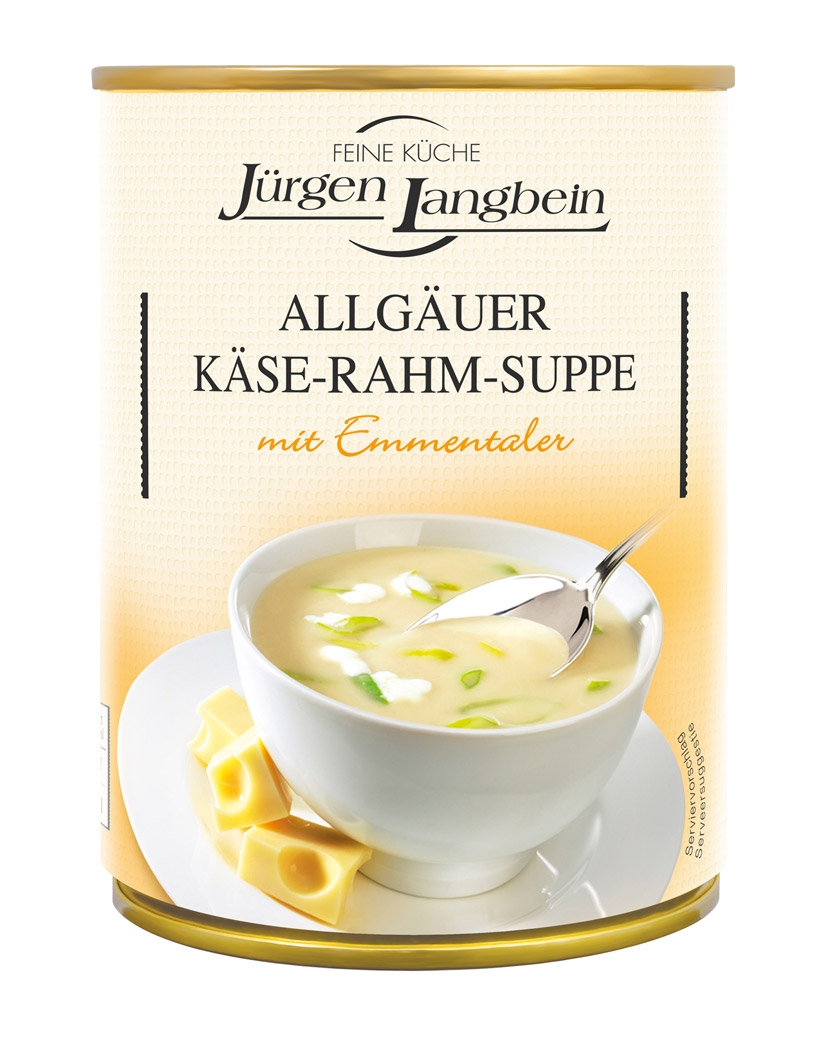 4007680106462 - ALLGÄUER KÄSE-RAHM-SUPPE von Jürgen Langbein 400ml