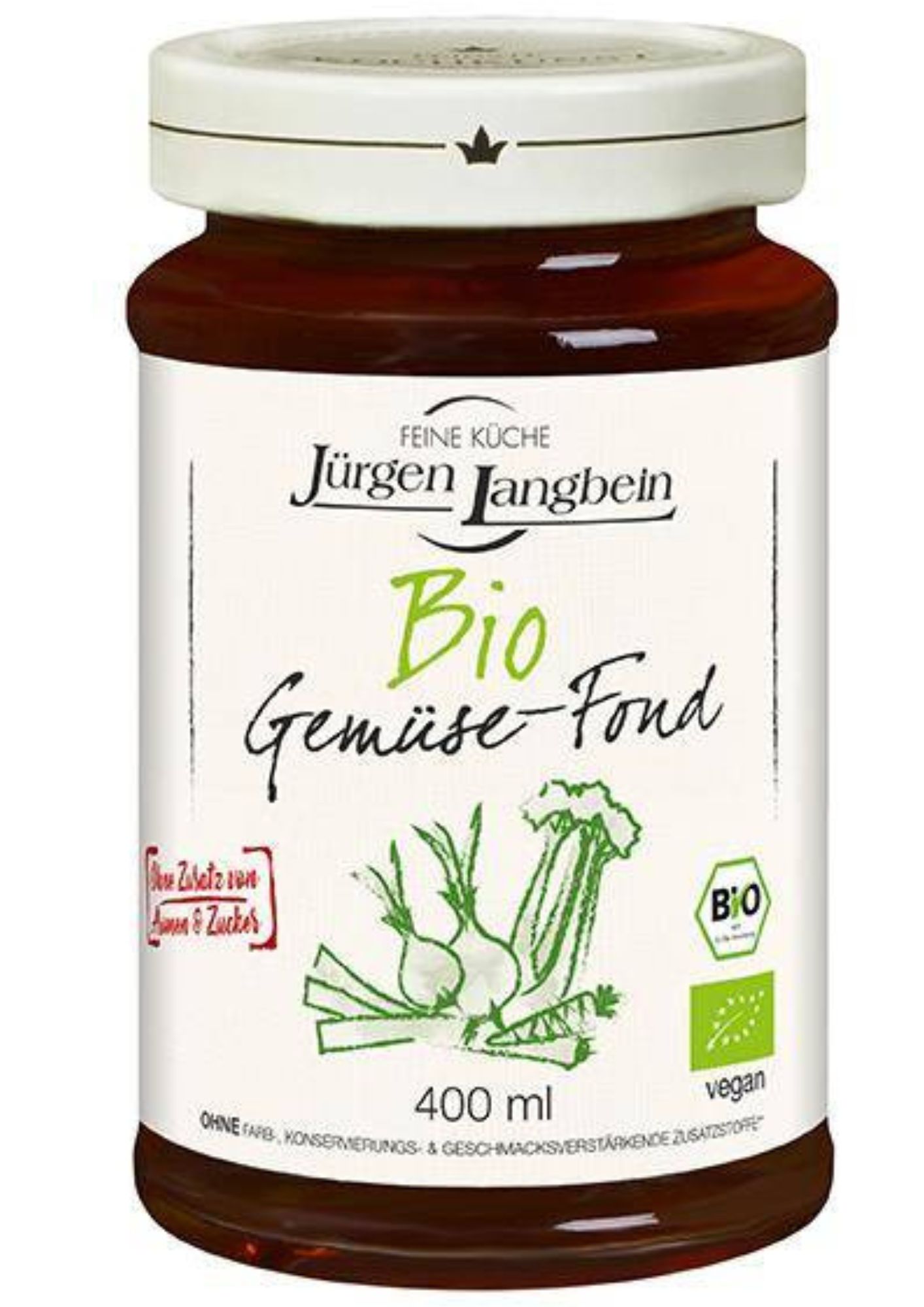 4007680106721 - Jürgen Langbein Bio Gemüse-Fond 400ml 4007680106721 - Jürgen Langbein Bio Gemüse-Fond 400ml