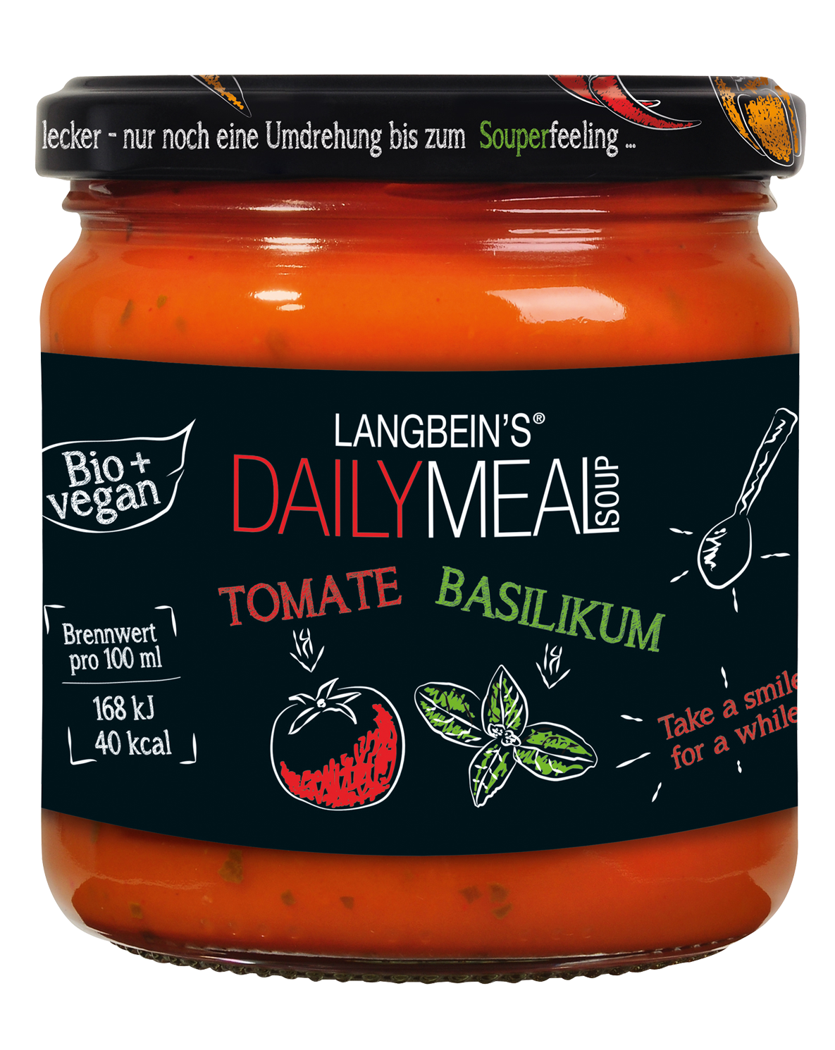 4007680107063 - BIO-TOMATEN-BASILIKUM-SUPPE von Daily Meal 350ml