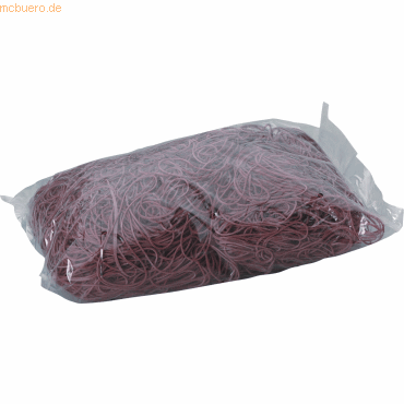 4007735074418 - Gummiringe 50mm 1000g im Polybeutel rot