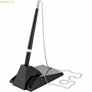 4007735089023 - Kugelschreiberständer Kette 55cm schwarz