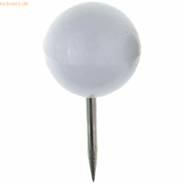 4007735176006 - 10 x Landkartennadeln 10mm VE=20 Stück weiß