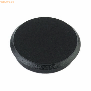 4007735681111 - 10 x Haftmagnet Metall Kunststoff 13mm TG 100 g schwarz VE=8 Stüc