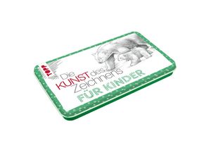 4007742181314 - Die Kunst des Zeichnens für Kinder Zeichenmaterial mit Metalldose