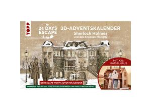 4007742181925 - Adventskalender - 24 Days Escape 3D-Adventskalender - Sherlock Holmes und das Anwesen Moriarty