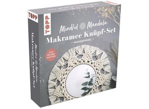 4007742184551 - Mindful Mandala - Makramee-Knüpf-Set Wandspiegel Mit Anleitung und Material zum Selberknüpfen