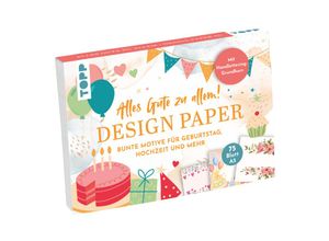 4007742184674 - Design Paper A5 Alles Gute zu allem Mit Handlettering-Grundkurs