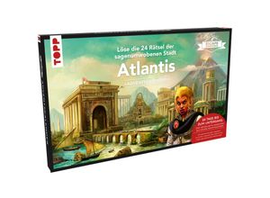 4007742184698 - Escape Experience   Escape Adventures Spiele - Escape Experience Adventskalender - Atlantis Löse die 24 Rätsel der sagenumwobenen Stadt