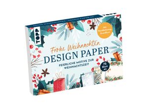 4007742184773 - Design Paper A5 Frohe Weihnachten Mit Handlettering-Grundkurs