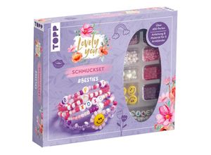 4007742185121 - Lovely You Schmuckset #Besties Anleitung und Material für 5 Armbänder Über 400 Perlen