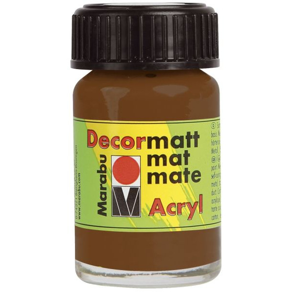 4007751097446 - Acrylfarbe Decormatt 1401 39 047 hellbraun 15ml 15 Milliliter