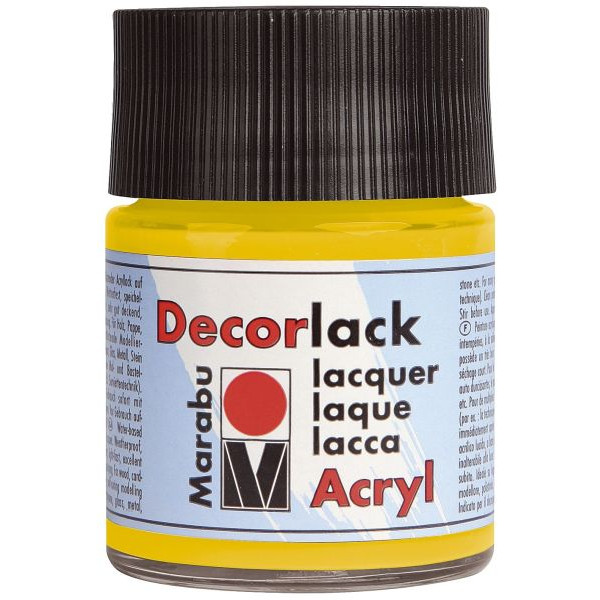 4007751097835 - Acrylfarbe Decorlack 1130 05 021 mittelgelb 50ml 50 Milliliter