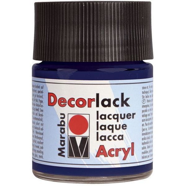 4007751097972 - Acrylfarbe Decorlack 1130 05 053 dunkelblau 50ml 50 Milliliter