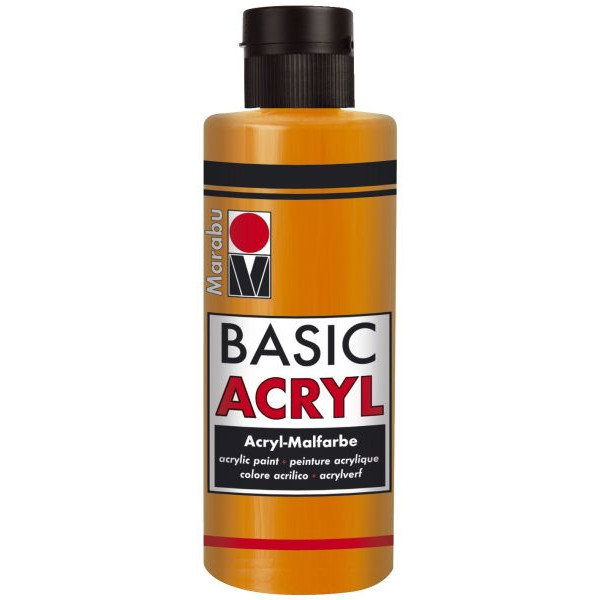 4007751115041 - Acrylmalfarbe Basic Acryl 1200 04 013 orange 80ml 80 Milliliter