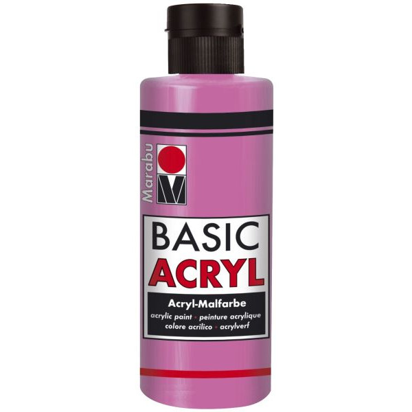 4007751115133 - Acrylmalfarbe Basic Acryl 1200 04 033 pink 80ml 4007751115133 80 Milliliter