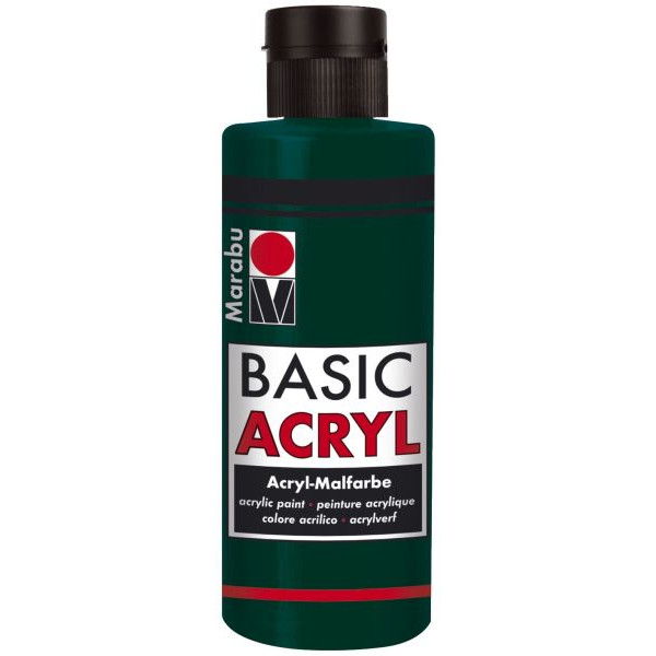 4007751115324 - Acrylmalfarbe Basic Acryl 1200 04 075 tannengrün 80ml 80 Milliliter 4007751115324 - Acrylmalfarbe Basic Acryl 1200 04 075 tannengrün 80ml 80 Milliliter