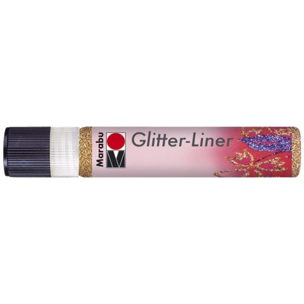 4007751198266 - Glitterliner Glitter Liner 1803 09 586 rotgold 25ml 25 Milliliter