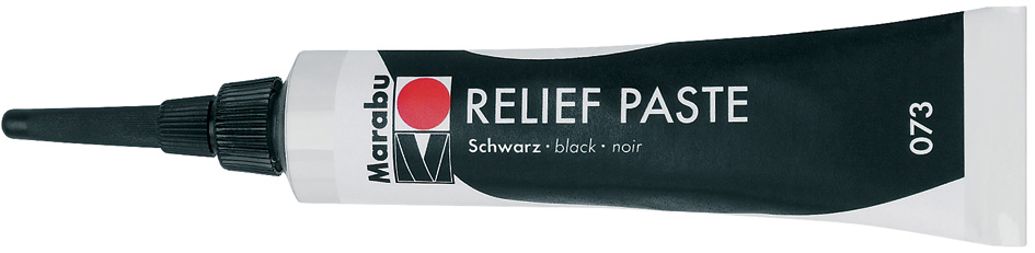 4007751470928 - Reliefpaste schwarz 20 ml in Tube