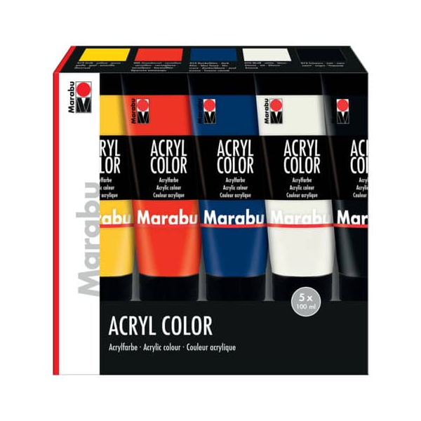 4007751478412 - Acrylfarbe Color 12010 000 00087 5 Tuben 100ml