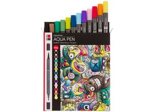 4007751627025 - Marker Aqua Pen Graphix Set Mega Mash 12tlg