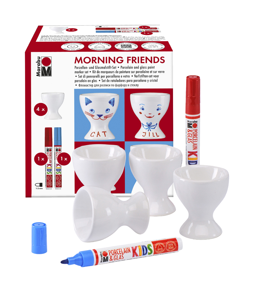 4007751631893 - Porcelain & Glas Painter KIDS Eierbecher-Set