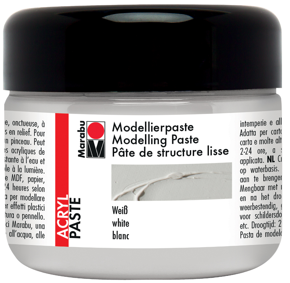 4007751654908 - Acryl-Modellierpaste 225 ml weiß