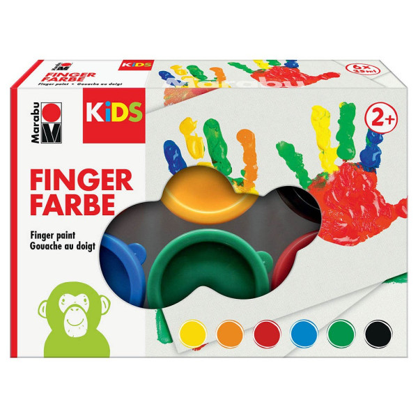 4007751870087 - Fingerfarbe farbsortiert 4007751870087 0303000050800 210 Milliliter