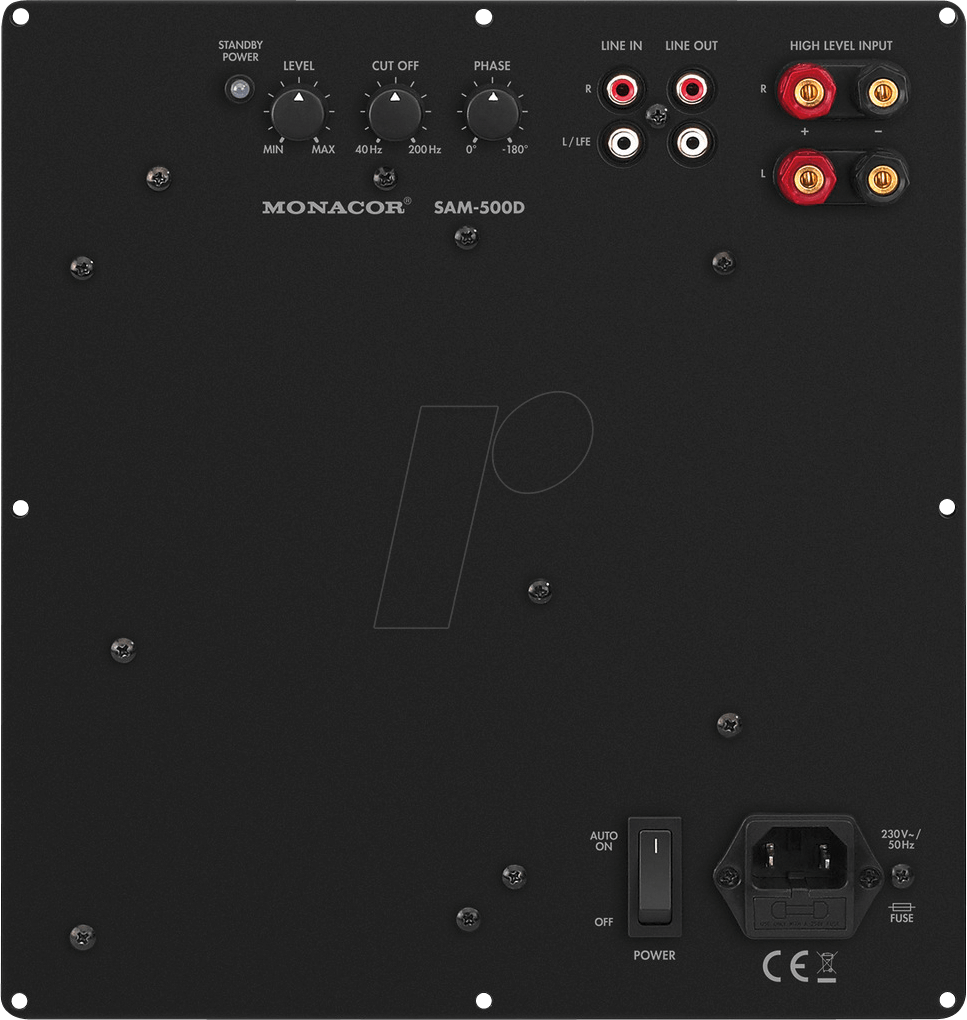 4007754231588 - MON SAM-500D - Class-D-Subwoofer-Aktiv-Modul 500 W an 4 Ohm