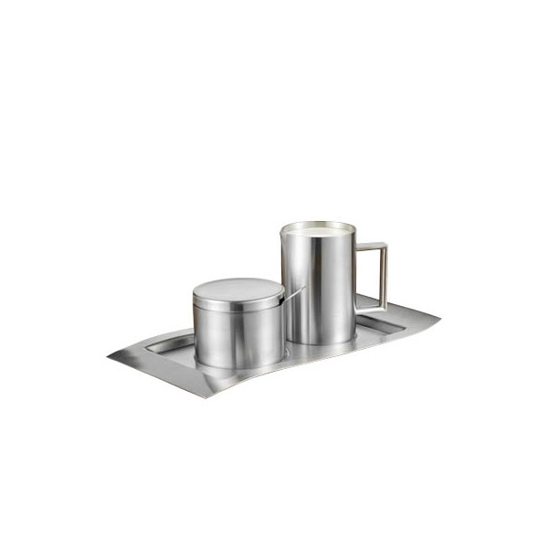 4007796033676 - Esmeyer WAVE Milch- und Zucker-Set Milchkännchen 025 l silber