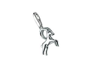 4007810077495 - Charm Sternzeichen GIORGIO MARTELLO MILANO Sternzeichen Steinbock Silber 925 Charms silberfarben (silber) Damen