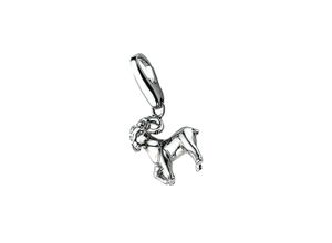 4007810077556 - Charm Sternzeichen GIORGIO MARTELLO MILANO Sterzeichen Widder Silber 925 Charms silberfarben (silber) Damen