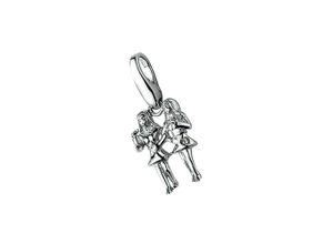 4007810077563 - Charm Sternzeichen GIORGIO MARTELLO MILANO Sternzeichen Zwillinge Silber 925 Charms silberfarben (silber) Damen