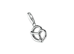 4007810078324 - Charm-Einhänger GIORGIO MARTELLO MILANO Brezel Silber 925 Charms silberfarben (silber) Damen