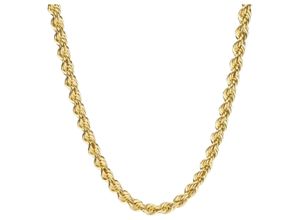 4007810100674 - Goldkette LUIGI MERANO Kordelkette hohl Gold 585 Halsketten Gr 42 cm Gelbgold 585 goldfarben (gold) Damen