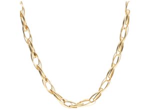 4007810130077 - Goldkette LUIGI MERANO Doppelankerkette Gold 585 Halsketten Gr 45 cm Gelbgold 585 goldfarben (gold) Damen Goldketten