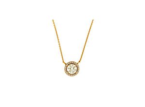 4007810147358 - Collier SMART JEWEL mit funkelnden Zirkonia Steinen Silber 925 Halsketten Gr 45 cm Silber 925 (Sterlingsilber) goldfarben (gold) Damen