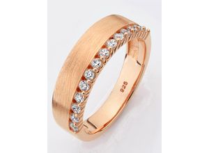 4007810149611 - Fingerring LADY Fingerringe Gr 19 Metall-Roségold 585 rosegold (silber rosé vergoldet 925) Damen