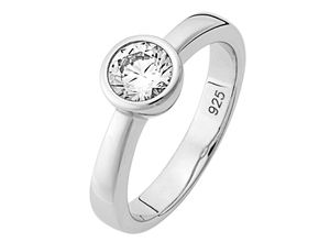 4007810149710 - Fingerring LADY Fingerringe Gr 16 Silber 925 (Sterlingsilber) silberfarben (silber 925) Damen Fingerringe