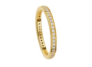 4007810154882 - Fingerring LADY Fingerringe Gr 16 Metall-Metall goldfarben (gelbgold 375) Damen Fingerringe