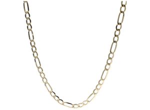 4007810157319 - Goldkette LUIGI MERANO Figarokette Gold 375 Halsketten Gr 50 cm Gelbgold 375 goldfarben (gold) Damen Goldketten