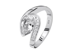 4007810161873 - Fingerring LADY Fingerringe Gr 16 Silber 925 (Sterlingsilber) silberfarben (silber 925) Damen Fingerringe