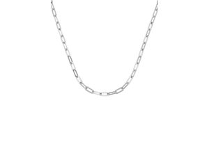 4007810164799 - Kette ohne Anhänger FIRETTI Schmuck Geschenk Silber 925 Halsschmuck Halskette Gliederkette Halsketten Gr Silber 925 (Sterlingsilber) Länge 46 cm Breite 4 mm silberfarben Damen Ketten ohne Anhänger zu Kleid Shirt Jeans Sneaker Anlass Geburtstag Weihnachten