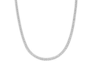 4007810171452 - Collier SMART JEWEL effektvolle Schlauchkette Silber 925 Halsketten Gr 45 cm Silber 925 (Sterlingsilber) silberfarben (silber) Damen