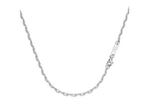 4007810171933 - Silberkette GIORGIO MARTELLO MILANO Stegankerkette diamantiert massiv Silber 925 Halsketten Gr 50 cm Silber 925 (Sterlingsilber) silberfarben (silber) Herren