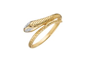 4007810174460 - Fingerring LADY Fingerringe Gr 16 Metall-Gold goldfarben (gelbgold 375) Damen