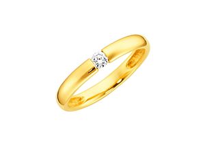 4007810174521 - Fingerring LADY Fingerringe Gr 16 Metall-Gold goldfarben (gelbgold 375) Damen