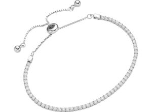 4007810234966 - Armband LADY Armbänder Gr Glas-Silber 925 (Sterlingsilber) silberfarben (silber 925 silber 925) Damen