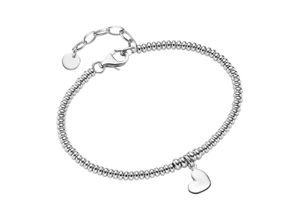 4007810235536 - Armband SMART JEWEL Herz-Anhänger Silber 925 Armbänder Gr 19 cm Silber 925 (Sterlingsilber) silberfarben (silber) Smart Jewel