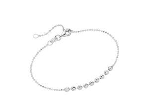 4007810237363 - Armband SMART JEWEL elegantes Kugelketten Armband Silber 925 Armbänder Gr 19 cm Silber 925 (Sterlingsilber) silberfarben (silber) Damen