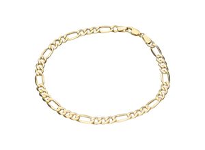 4007810237684 - Armband LUIGI MERANO Figarokette Gold 585 Armbänder Gr 21 cm Gelbgold 585 goldfarben (gold) Damen Armbänder